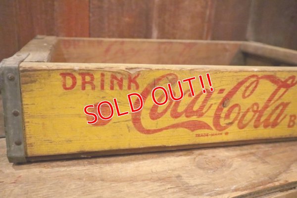 画像2: ck-002 Coca-Cola 1950's WOOD BOX
