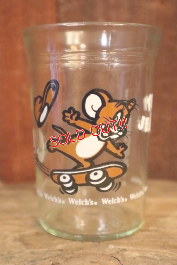 画像1: gt-250618-04 TOM & JERRY / 1990 Welch's Glass "JERRY"