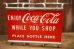 画像2: ck--003 Coca-Cola 1950's Shopping Cart Bottle Holder (2)
