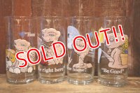 gs-250618-01 E.T. / 1982 Pizza Hut Novelty Glass Set