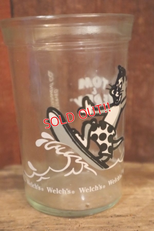 画像2: gt-250618-03 TOM & JERRY / 1990 Welch's Glass "TOM"