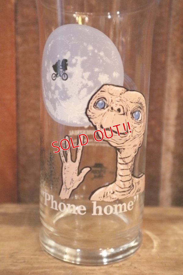 画像6: gs-250618-01 E.T. / 1982 Pizza Hut Novelty Glass Set