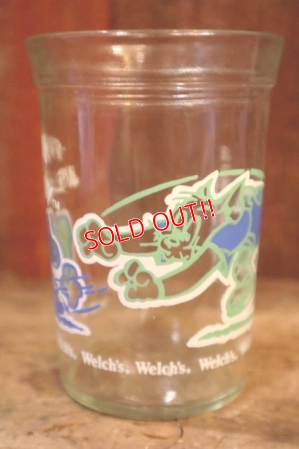 画像2: gt-250618-06 TOM & JERRY / 1991 Welch's Glass "FOOTBALL"