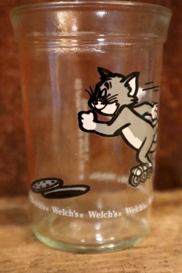 画像2: gt-250618-02 TOM & JERRY / 1990 Welch's Glass "TOM"