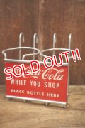 ck--003 Coca-Cola 1950's Shopping Cart Bottle Holder