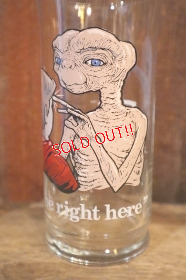 画像4: gs-250618-01 E.T. / 1982 Pizza Hut Novelty Glass Set