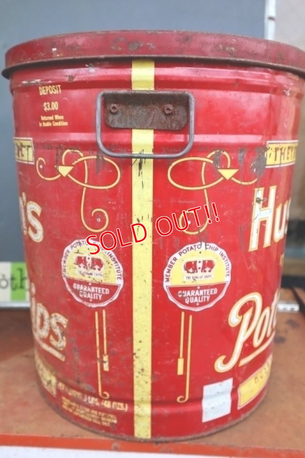画像9: dp-250618-29 Husman's "THE BEST" Potato Chips Can