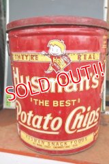 dp-250618-29 Husman's "THE BEST" Potato Chips Can