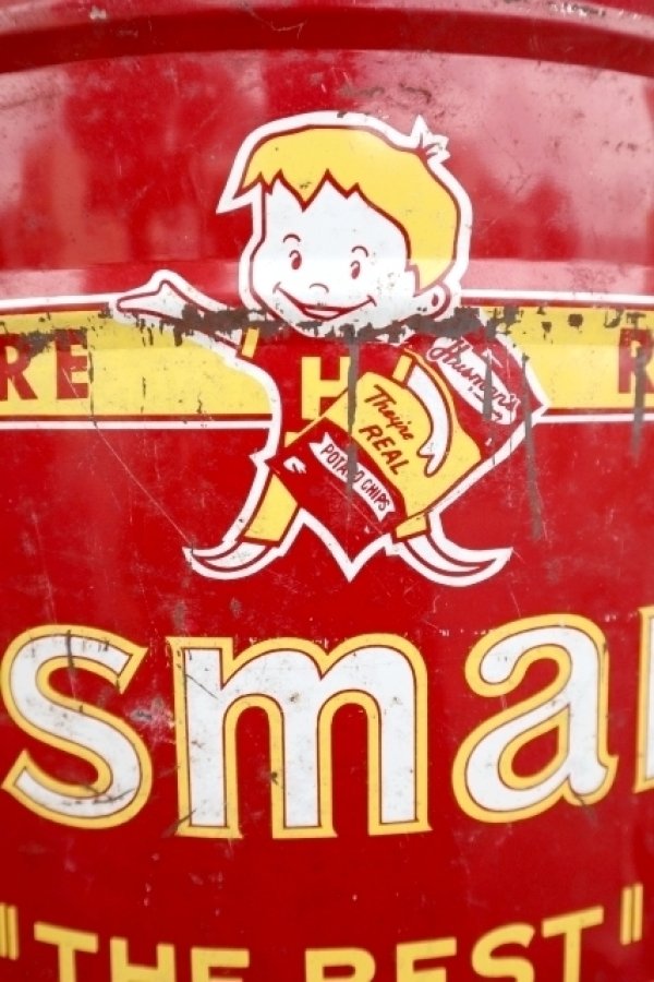 画像2: dp-250618-29 Husman's "THE BEST" Potato Chips Can