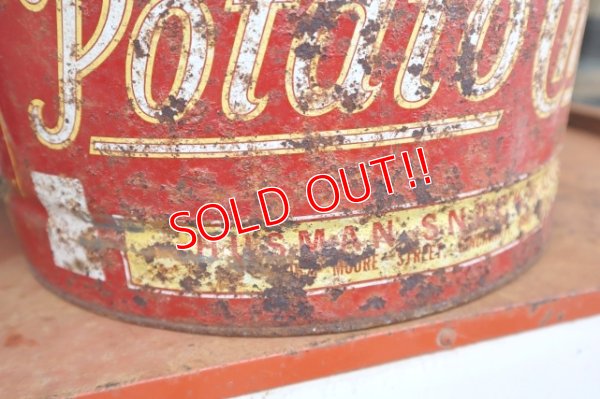 画像7: dp-250618-29 Husman's "THE BEST" Potato Chips Can