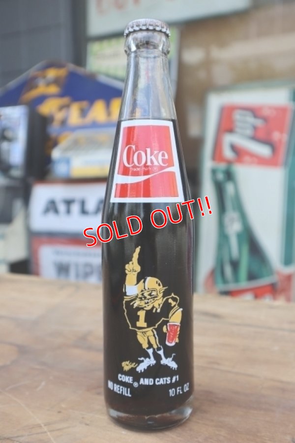 画像1: ck-023 Valdosta High School / Valdosta High Wildcats 1984 Coca Cola Bottle
