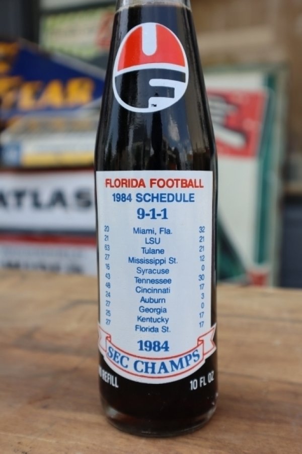 画像3: ck-010 University of Florida / "GATORS" 1984 SEC CHAMPION Coca Cola Bottle