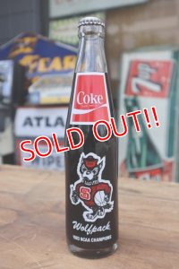 ck-008 North Carolina State University / Wolfpack 1983 NCAA Champion Coca Cola Bottle
