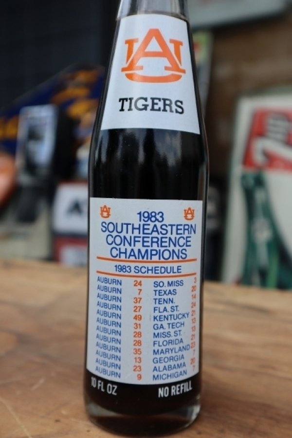 画像3: ck-005 Auburn University / AUBURN TIGERS 1984 Sugar Bowl Champion Coca Cola Bottle