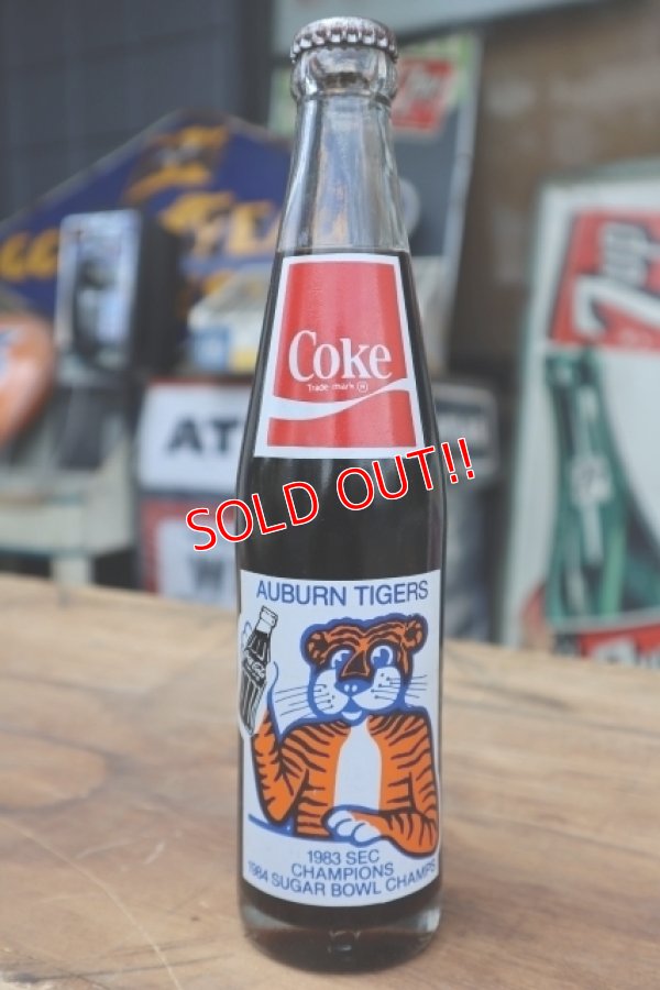 画像1: ck-005 Auburn University / AUBURN TIGERS 1984 Sugar Bowl Champion Coca Cola Bottle