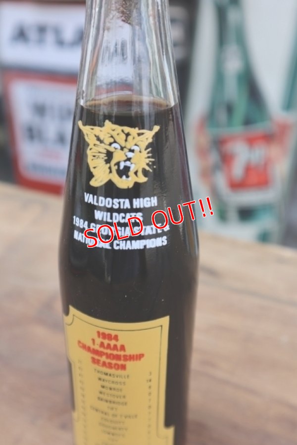 画像4: ck-023 Valdosta High School / Valdosta High Wildcats 1984 Coca Cola Bottle