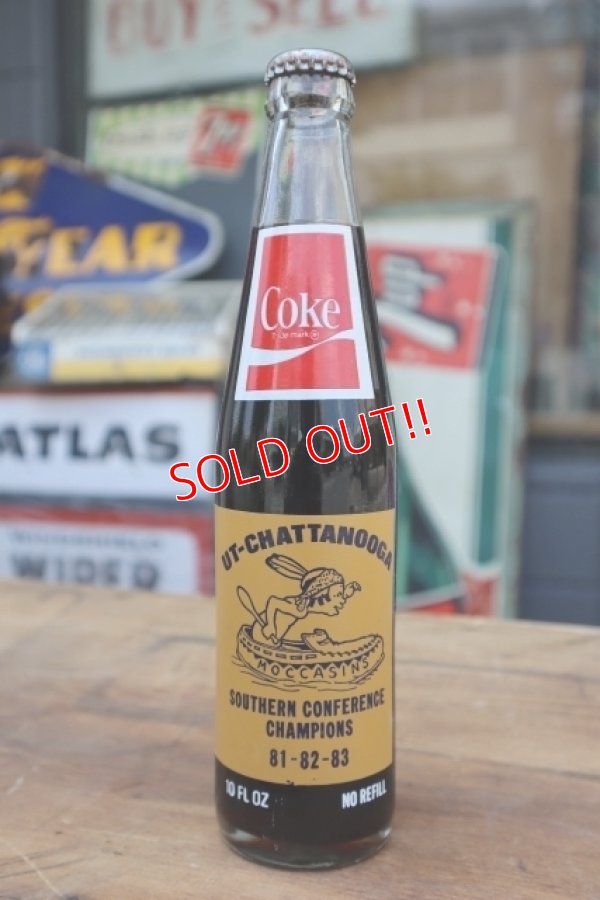 画像1: ck-022 University of Tennessee / Chattanooga 1983 Coca Cola Bottle