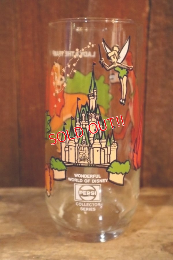画像4: gt-250618-12 LADY & THE TRAMP / PEPSI 1970's-1980's Wonderful World of Disney Glass