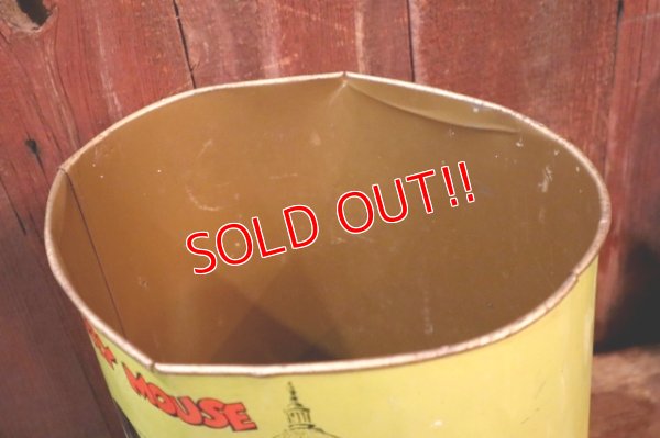 画像13: ct-250618-01 Mickey Mouse & Minnie Mouse / CHEINCO 1970's Tin Trash Box