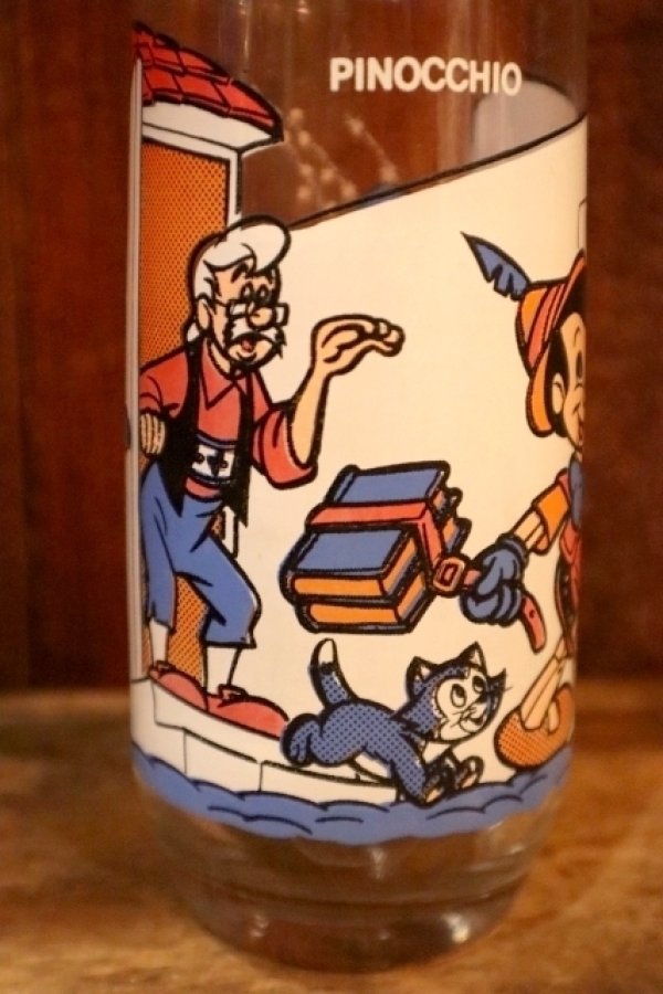 画像4: gt-250618-11 PINOCCHIO / PEPSI 1970's-1980's Wonderful World of Disney Glass