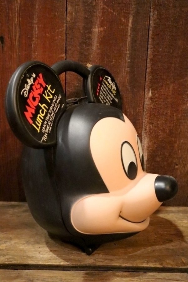 画像6: gt-250618-09 Mickey Mouse / Aladdin 1980's Lunch Kit Box