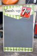 画像1: dp-250618-21 7 Up / 1950's Menu Board Metal Sign (1)