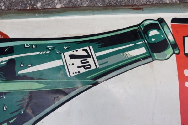 画像5: dp-250618-31 7 Up / 1940's Metal Sign