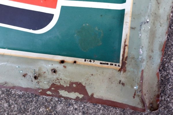 画像6: dp-250618-31 7 Up / 1940's Metal Sign