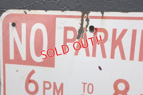 画像2: dp-250531-06 Road Sign "NO PAEKING・2 HOUR PARKING"
