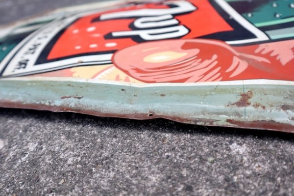 画像11: dp-250618-31 7 Up / 1940's Metal Sign