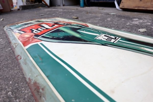 画像7: dp-250618-31 7 Up / 1940's Metal Sign