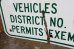 画像5: dp-250531-06 Road Sign "NO PAEKING・2 HOUR PARKING"