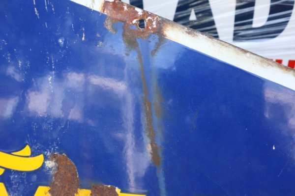 画像13: dp-250618-36 GOODYEAR TIRES / 1940's Diamond Shape Double Sided Porcelain Sign