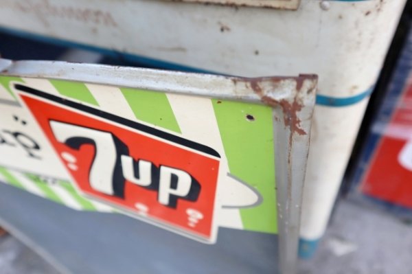 画像8: dp-250618-21 7 Up / 1950's Menu Board Metal Sign