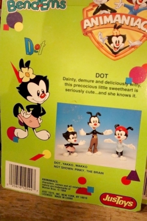 画像10: gt-250618-22 ANIMANIACS 1994 JUST TOYS Bendable Figure Set