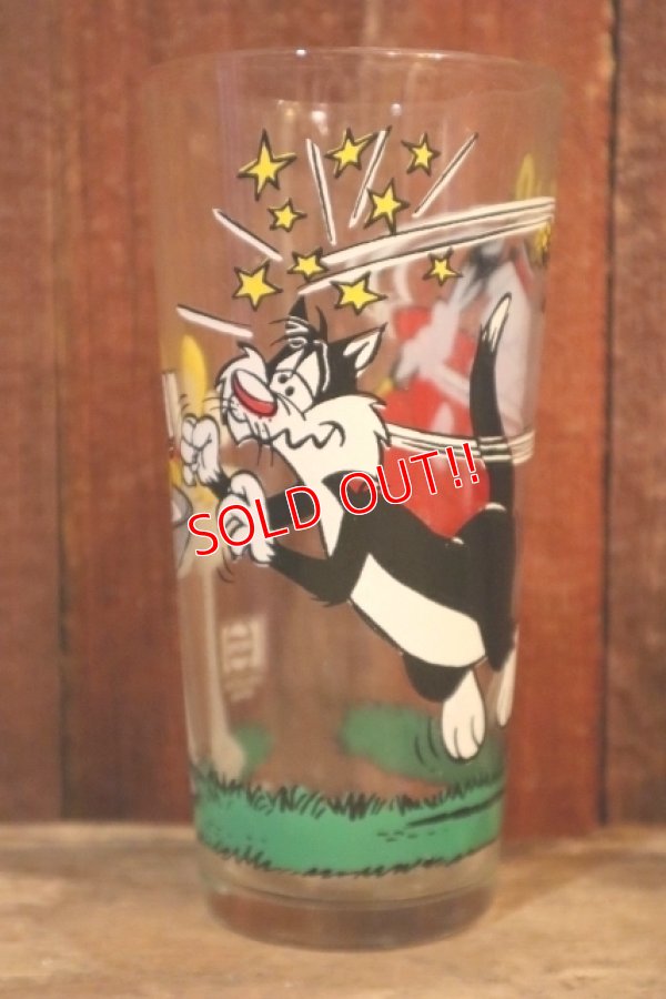 画像1: gt-250618-17 Sylvester, Tweety & Granny / PEPSI 1976 Collectors Series Glass (B) 