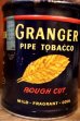 画像2: dp-250618-28 GRANGER / 1940's-1950's Pipe Tobacco Tin Can (2)
