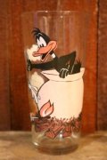 gt-250618-13 Daffy Duck & Porky Pig / PEPSI 1976 Collector Series Glass (A)艶なし