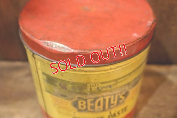 画像8: dp-250618-28 BEATY'S HAND CLEANER / 1940's-1950's Tin Can