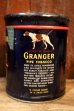 画像4: dp-250618-28 GRANGER / 1940's-1950's Pipe Tobacco Tin Can
