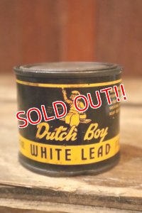 dp-250618-28 NATIONAL LEAD COMPANY / Dutch Boy 1960's WHITE LEAD CAN