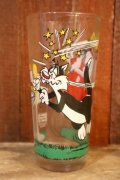 gt-250618-18 Sylvester, Tweety & Granny / PEPSI 1976 Collectors Series Glass (C) 
