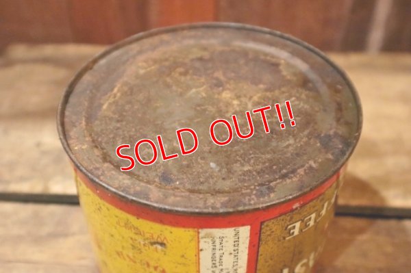 画像10: dp-250618-28 WEDDING BREAKFAST ROASTED COFFEE / 1940's-1950's Tin Can