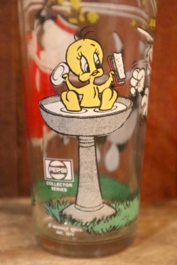 画像3: gt-250618-16 Sylvester, Tweety & Granny / PEPSI 1976 Collectors Series Glass (A) 艶なし
