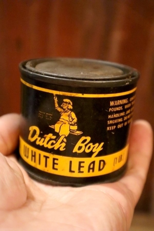 画像2: dp-250618-28 NATIONAL LEAD COMPANY / Dutch Boy 1960's WHITE LEAD CAN