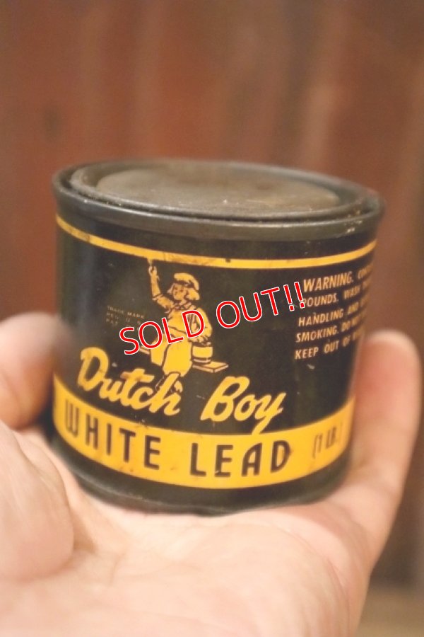 画像2: dp-250618-28 NATIONAL LEAD COMPANY / Dutch Boy 1960's WHITE LEAD CAN
