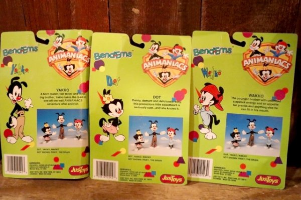 画像9: gt-250618-22 ANIMANIACS 1994 JUST TOYS Bendable Figure Set