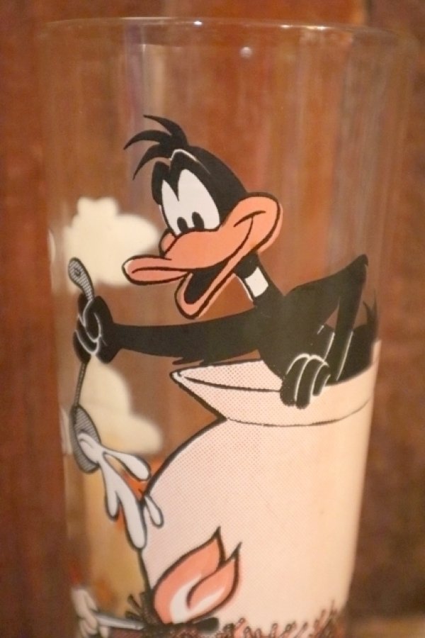 画像2: gt-250618-13 Daffy Duck & Porky Pig / PEPSI 1976 Collector Series Glass (A)艶なし