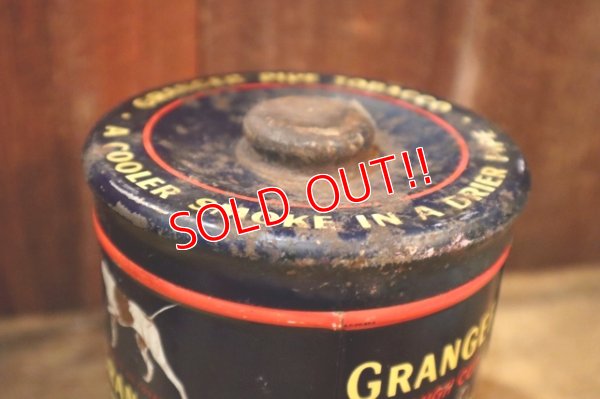 画像6: dp-250618-28 GRANGER / 1940's-1950's Pipe Tobacco Tin Can