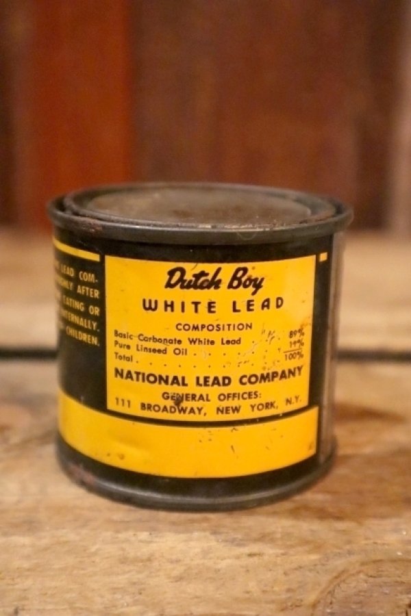 画像3: dp-250618-28 NATIONAL LEAD COMPANY / Dutch Boy 1960's WHITE LEAD CAN